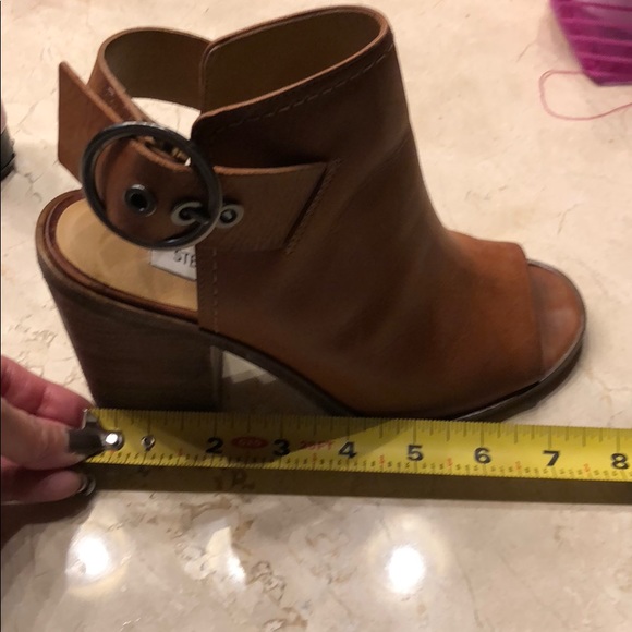 Steve Madden Peep Toe Booties - Picture 6 of 7